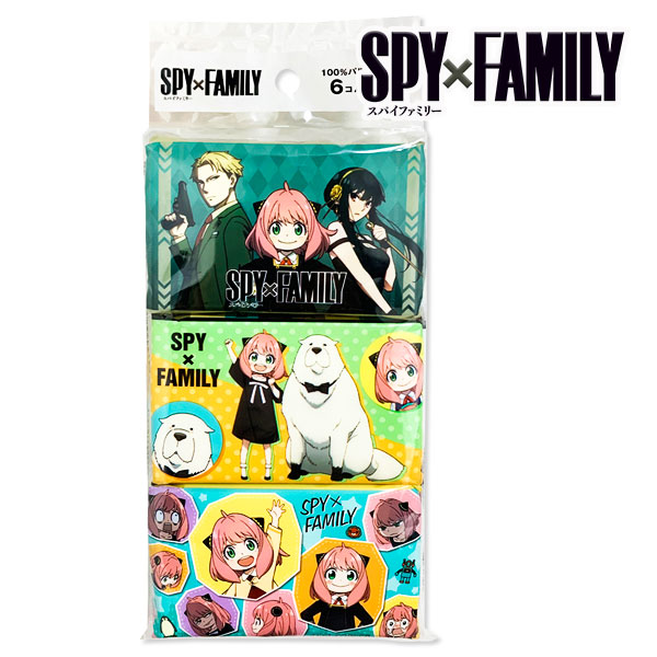 SPY×FAMILY ポケットティッシュ6P