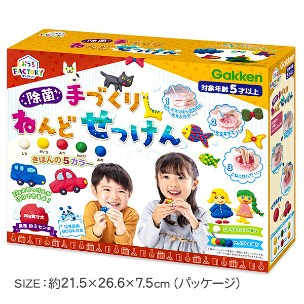 【値下】【WEB限定価格】手づくりねんどせっけん