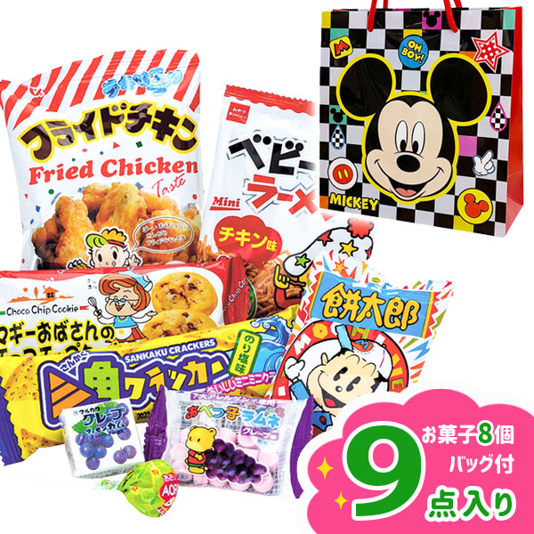 ディズニーPPバッグ付お菓子詰合せ